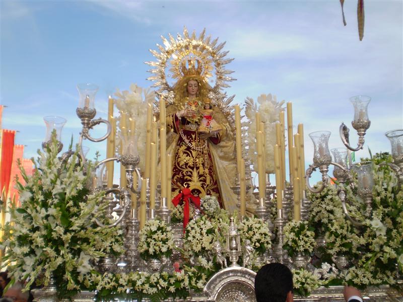 Madre y Patrona de Santiponce Coronada. Eduardo Fdez. López